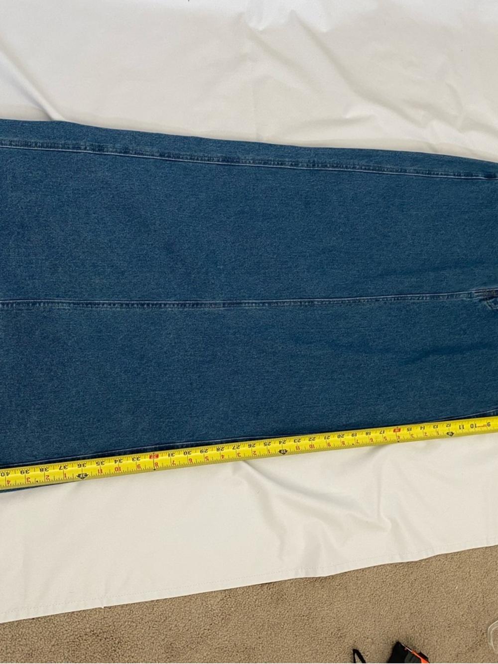 Long Denim Skirt by Forever 21., in Classic Blue. Size Medium. NWT - Picture 9 of 12